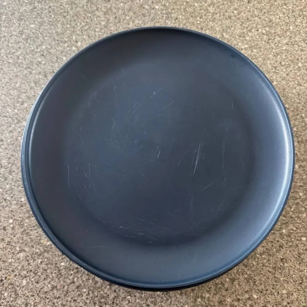 Reusable plastic plates
